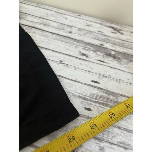 ATHLETA Black Wide Leg Pockets Pants Pull On Cropped Flowy Size XL TALL - Picture 10 of 13